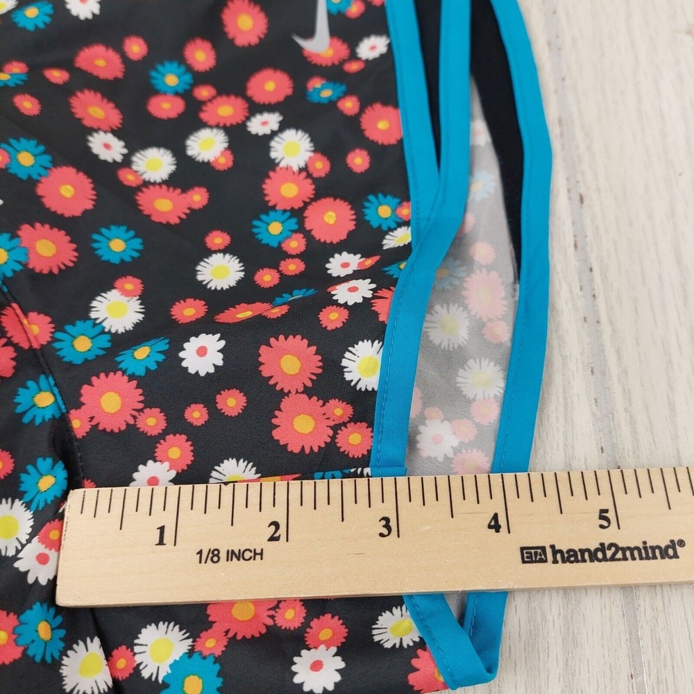Nike Dri-Fit Running‎ Shorts Womens XS Floral Daiseys Print New With Tags - Picture 9 of 9
